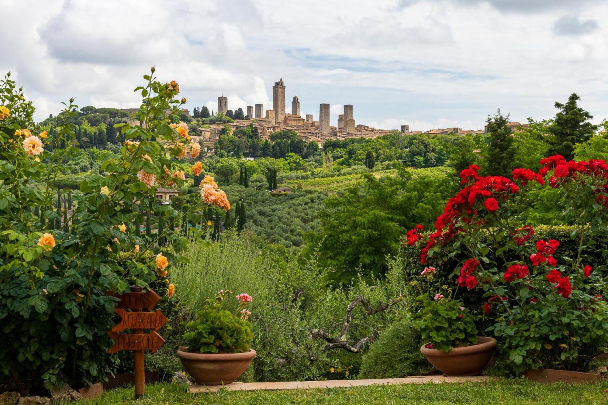 B&B La Cornice San Gimignano Exterior foto